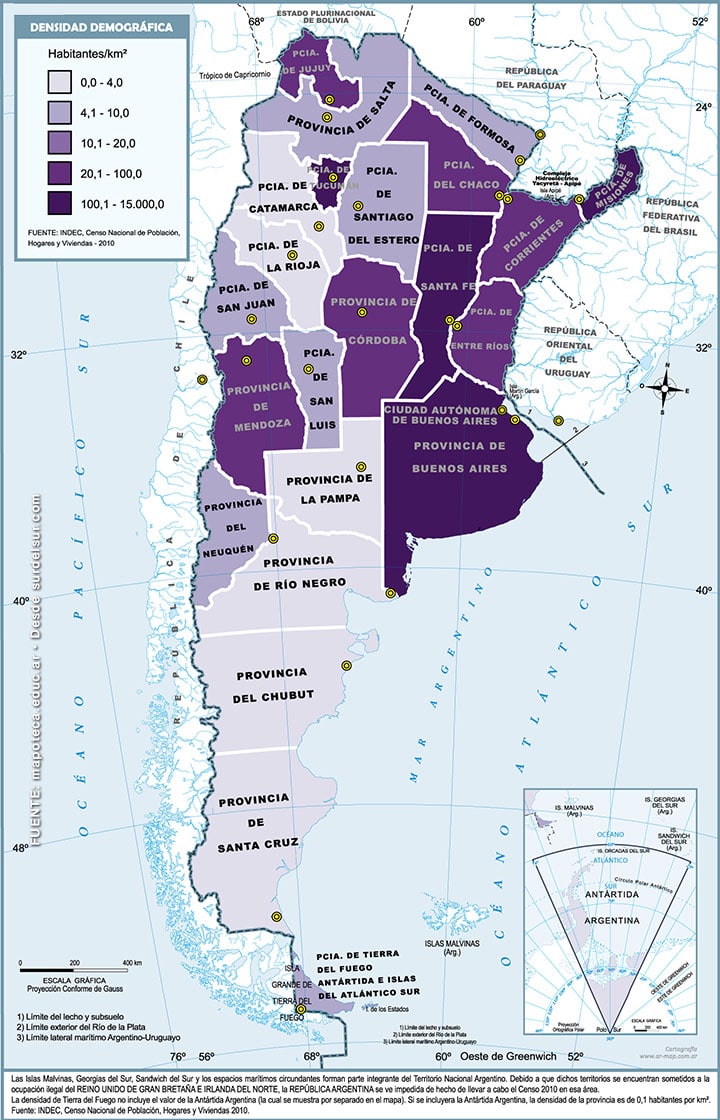 C generalidades del pais argentina 54