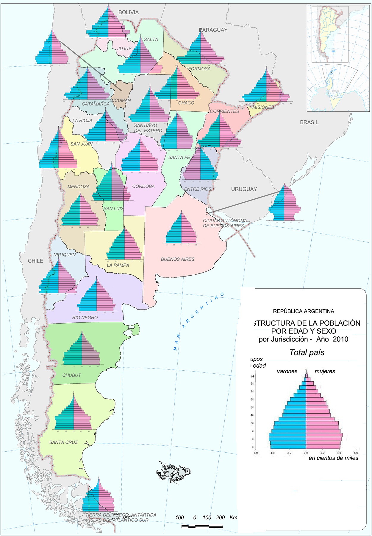 C generalidades del pais poblacion en argentina 16
